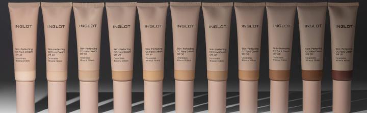 Krem do twarzy CC Skin-Perfecting SPF 30 Inglot - makijaż, pielęgnacja i ochrona